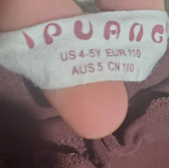 Puang girls brown dress 4-5yo - Picture 4 of 4